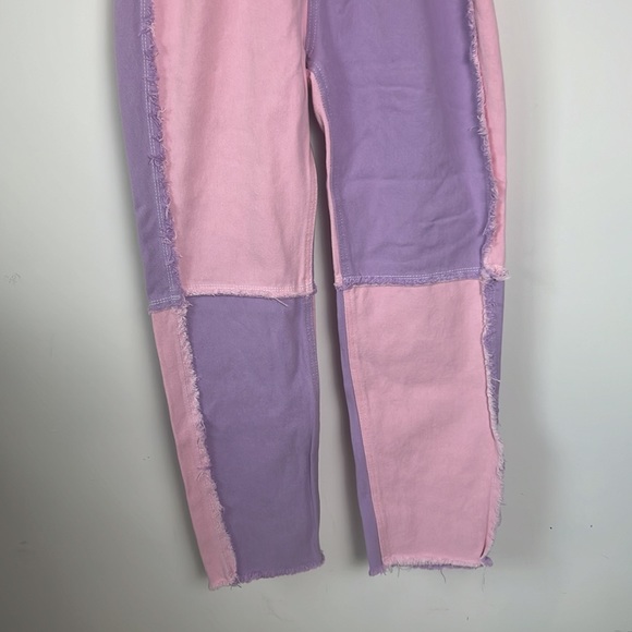 Cute patchwork Shein jeans size small - Picture 3 of 8